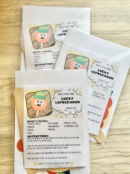 Dollar Deals: Make Your Own Lucky Leprechaun Paper Craft Kit