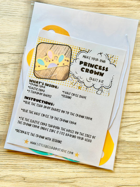 Dollar Deals: Make Your Own Princess Crown Paper Craft Kit
