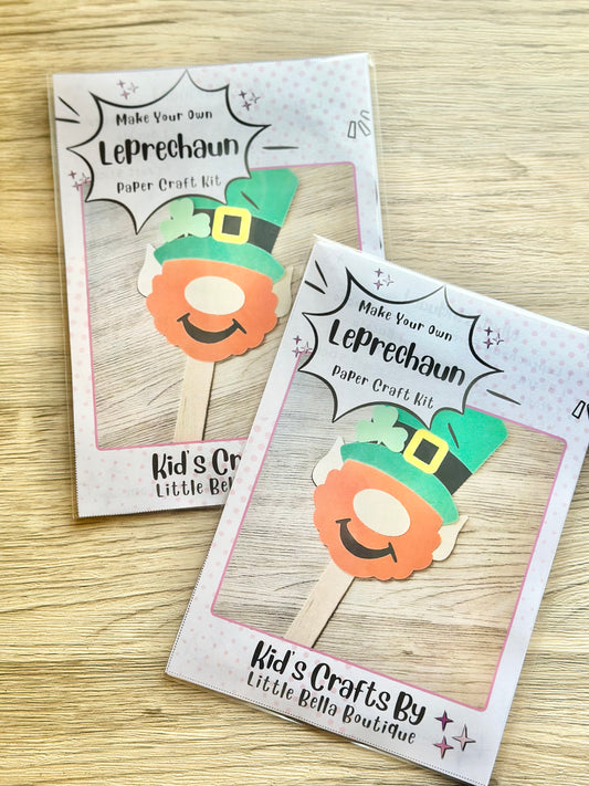 Dollar Deals: Make Your Own Leprechaun Paper Craft Kit