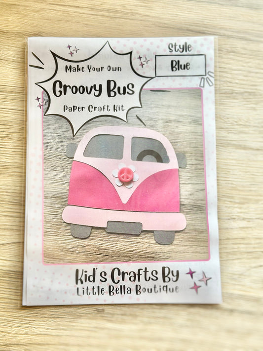 Dollar Deals: Make Your Own Groovy Bus Paper Craft Kit