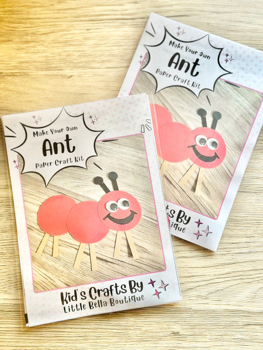 Dollar Deals: Make Your Own Ant Paper Craft Kit