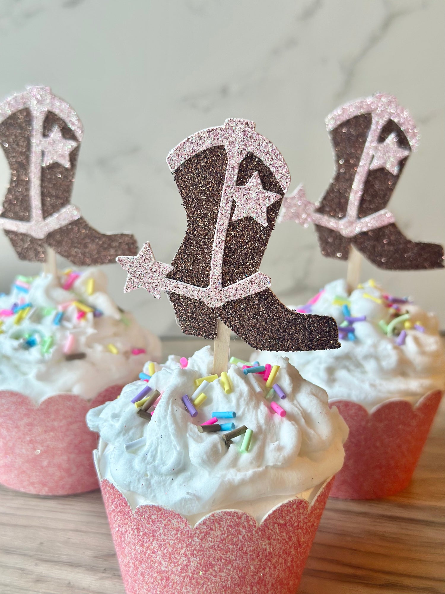 Layered Cupcake Toppers