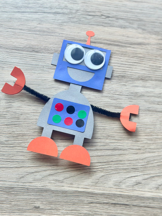 Make Your Own Robot Paper Craft Kit