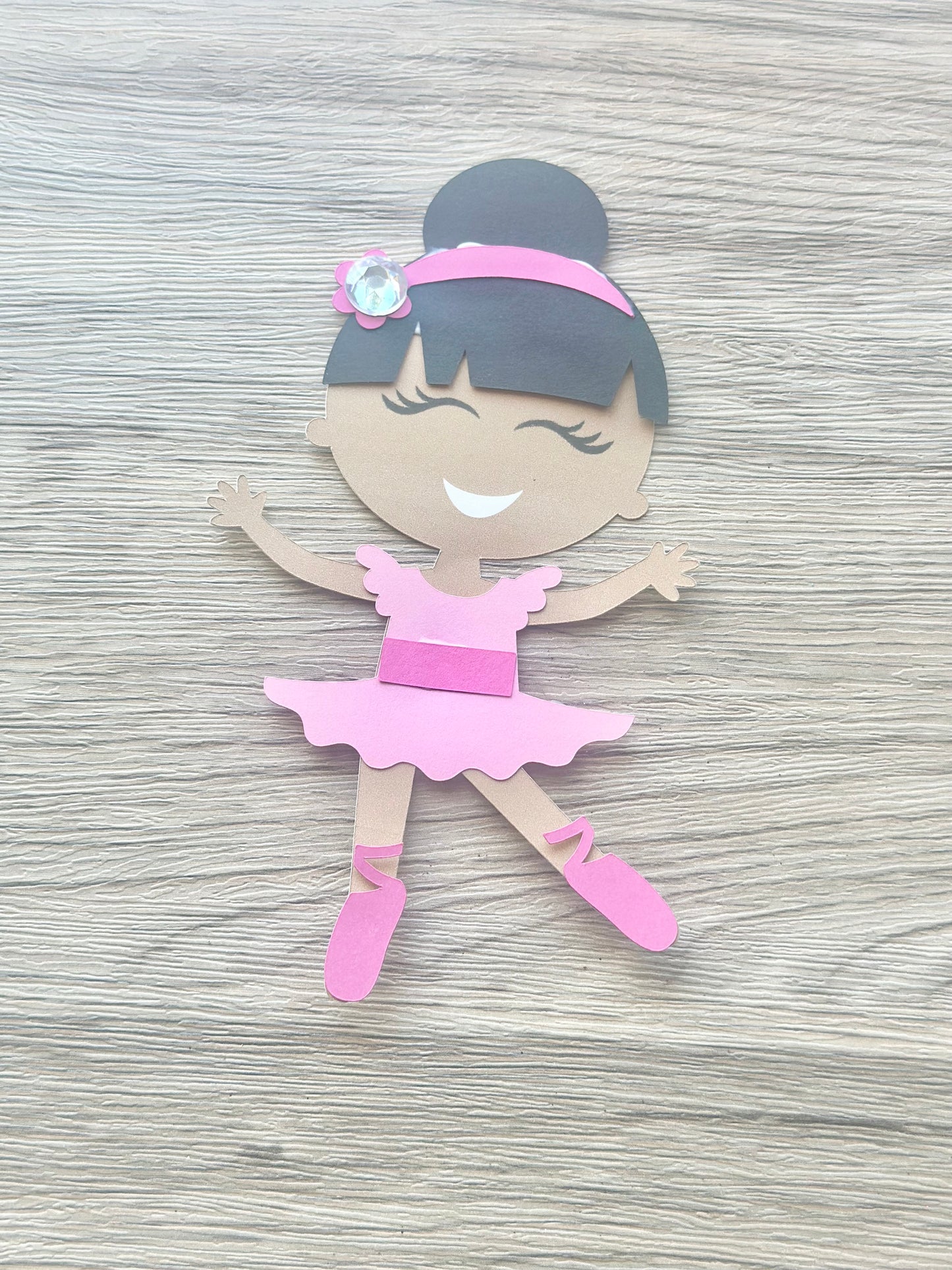 Make Your Own Ballerina Paper Doll Paper Craft Kit