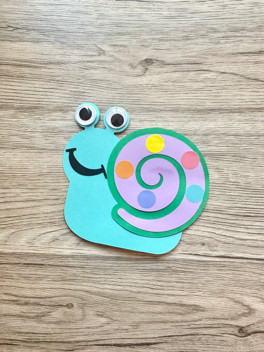 Make Your Own Swirly Snail Paper Craft Kit