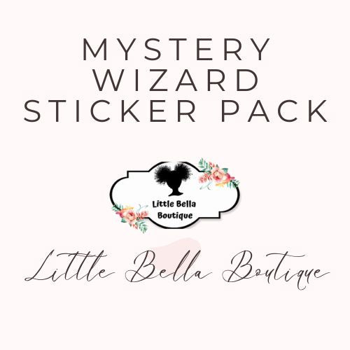 Mystery Wizard Vinyl Sticker Pack