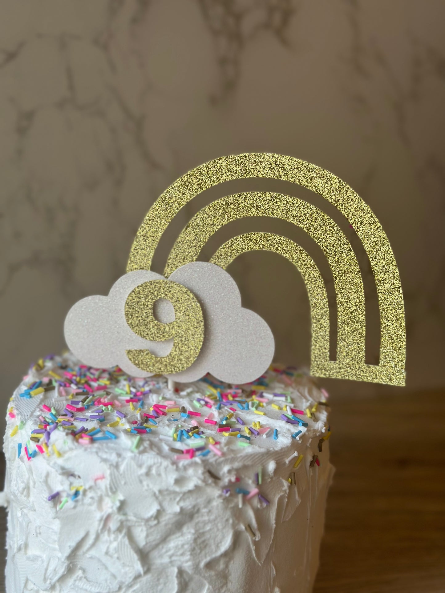 Cloud 9 Cake Topper