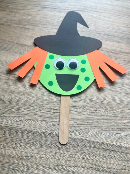 Make Your Own Witch Paper Craft Kit