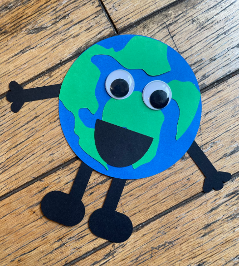Make Your Own Earth Guy Paper Craft Kit