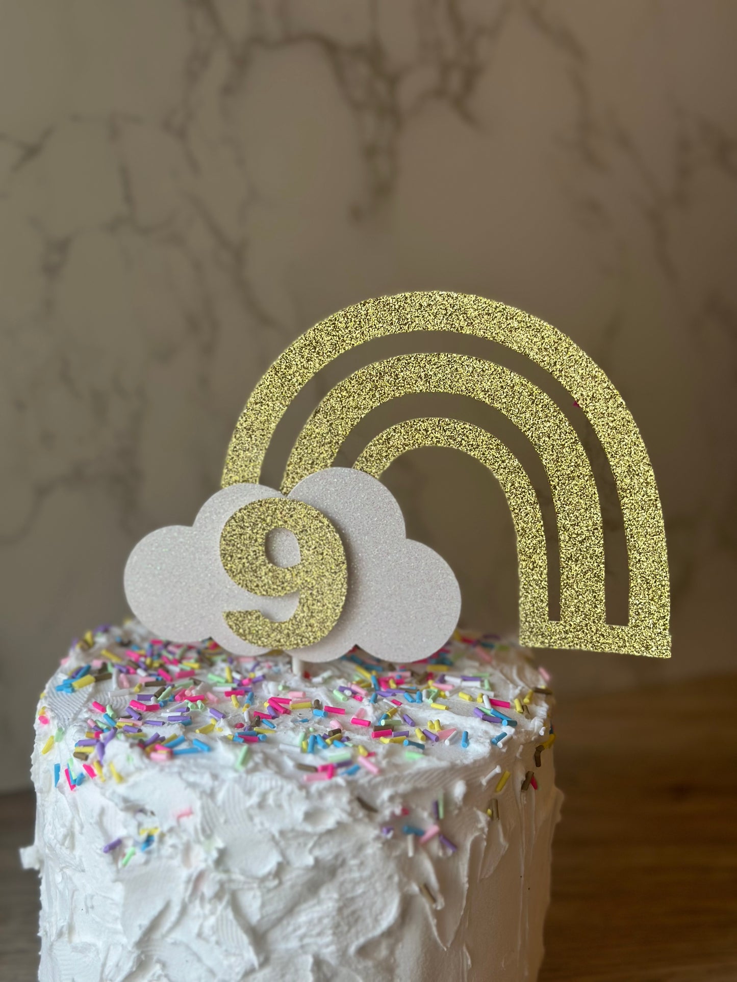 Cloud 9 Cake Topper