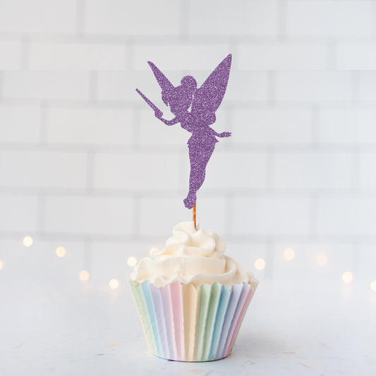READY TO SHIP Fairy Cupcake Toppers