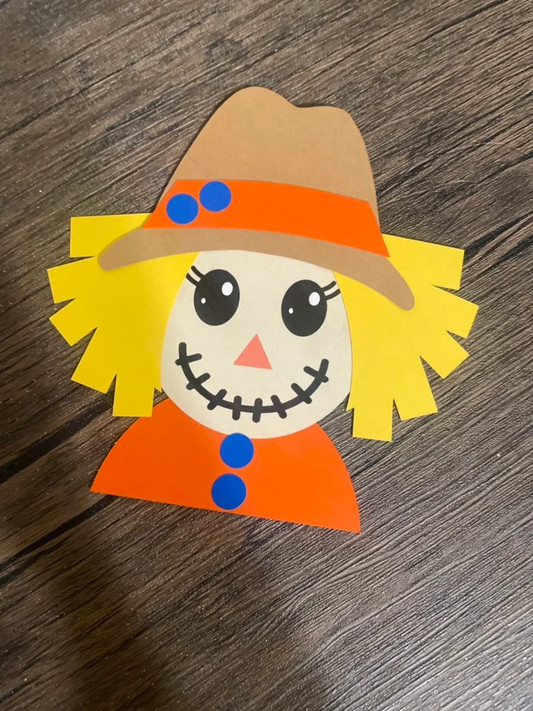 Make Your Own Scarecrow Paper Craft Kit