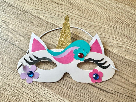 Make Your Own Unicorn Mask Paper Craft Kit