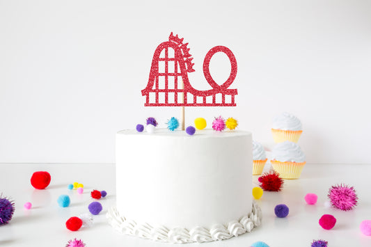 Roller Coaster Cake Topper