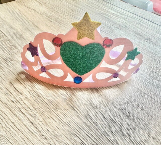 Make Your Own Princess Crown Paper Craft Kit