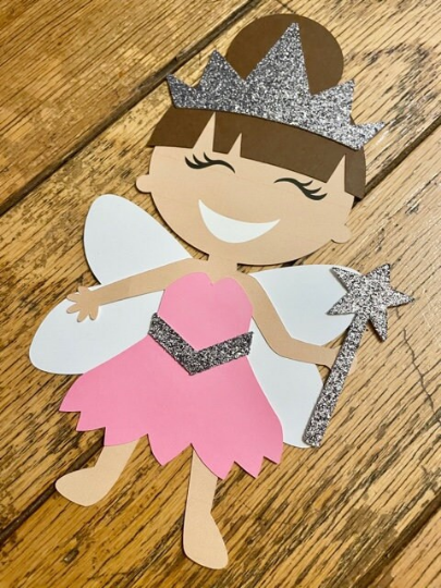 Make Your Own Fairy Paper Doll Paper Craft Kit