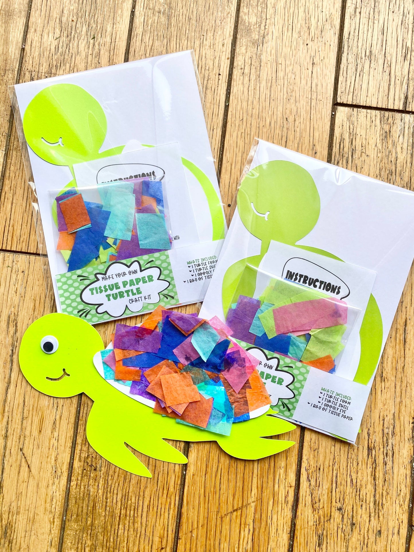 Make Your Own Tissue Paper Craft Kit