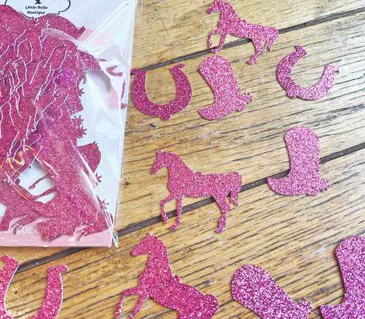 Glitter Western Confetti