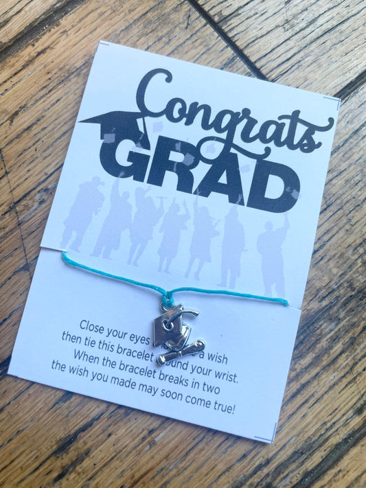 Graduation Wish Bracelet Favors