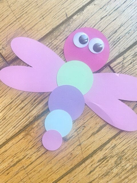 Make Your Own Dragonfly Paper Craft Kit