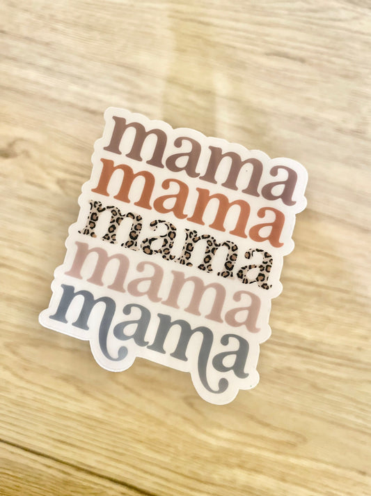 Mama Vinyl Sticker
