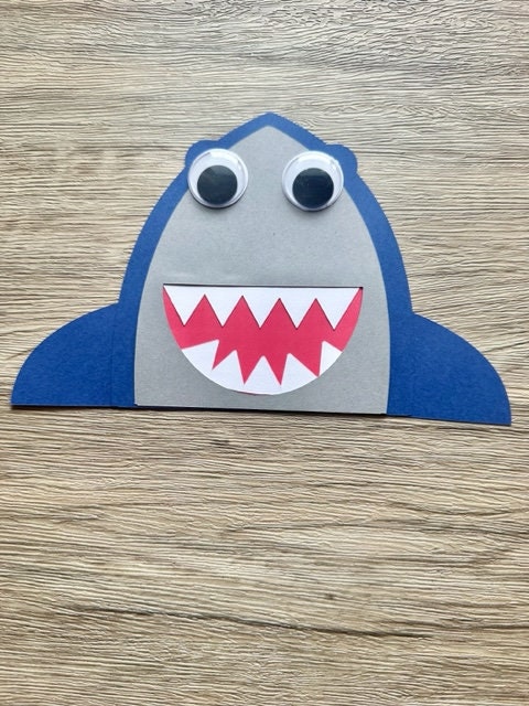 Make Your Own Shark Paper Craft Kit