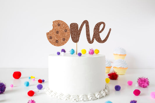 One Cookie Cake Topper