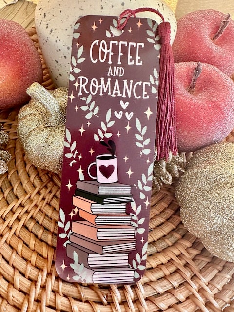 Coffee and Romance Bookmark