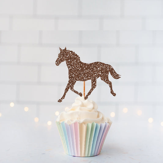 READY TO SHIP Horse Cupcake Toppers