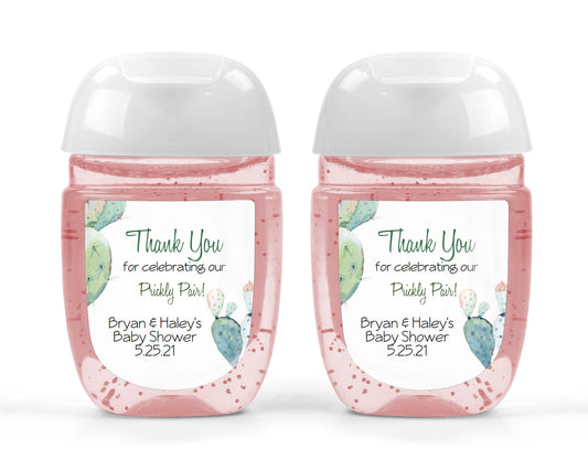 Cactus Party Favors - - Labels ONLY