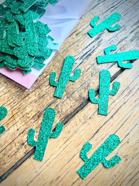 Glitter Cactus Confetti