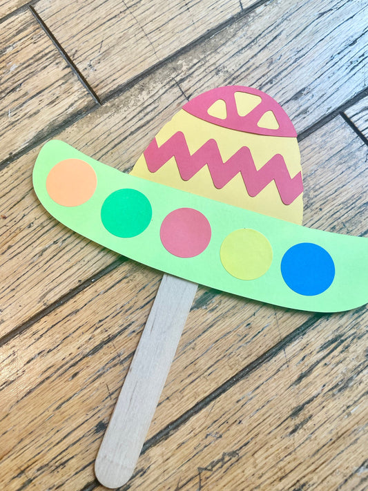 Make Your Own Sombrero Paper Craft Kit