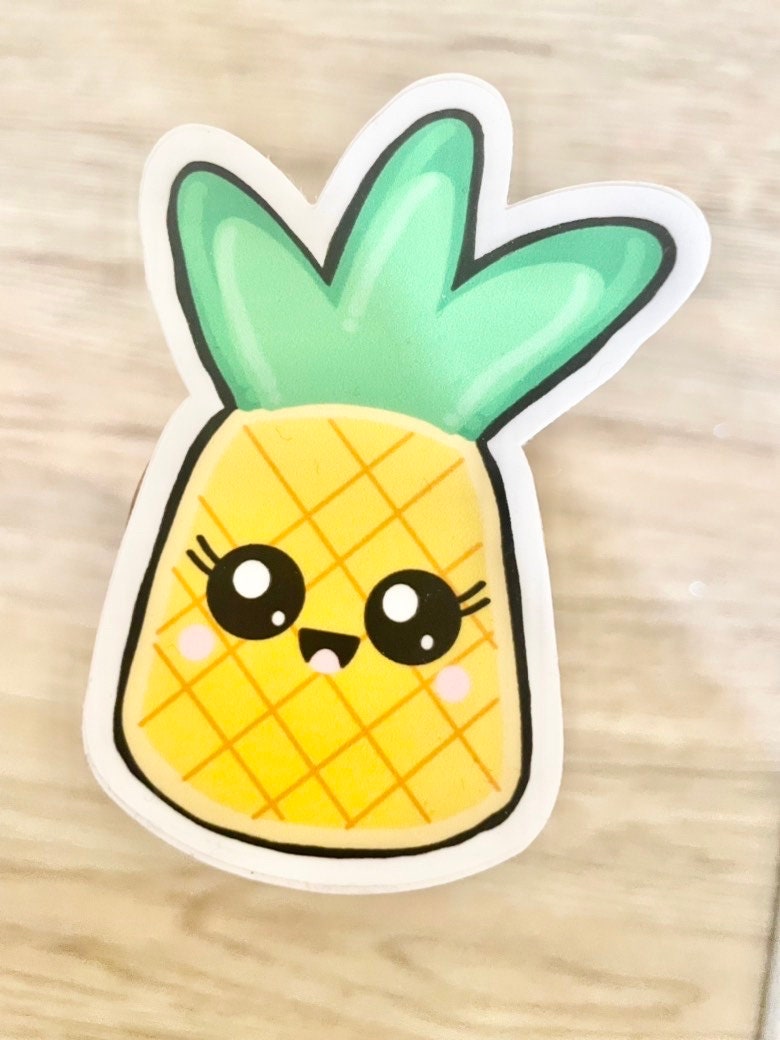 Pineapple Vinyl Sticker