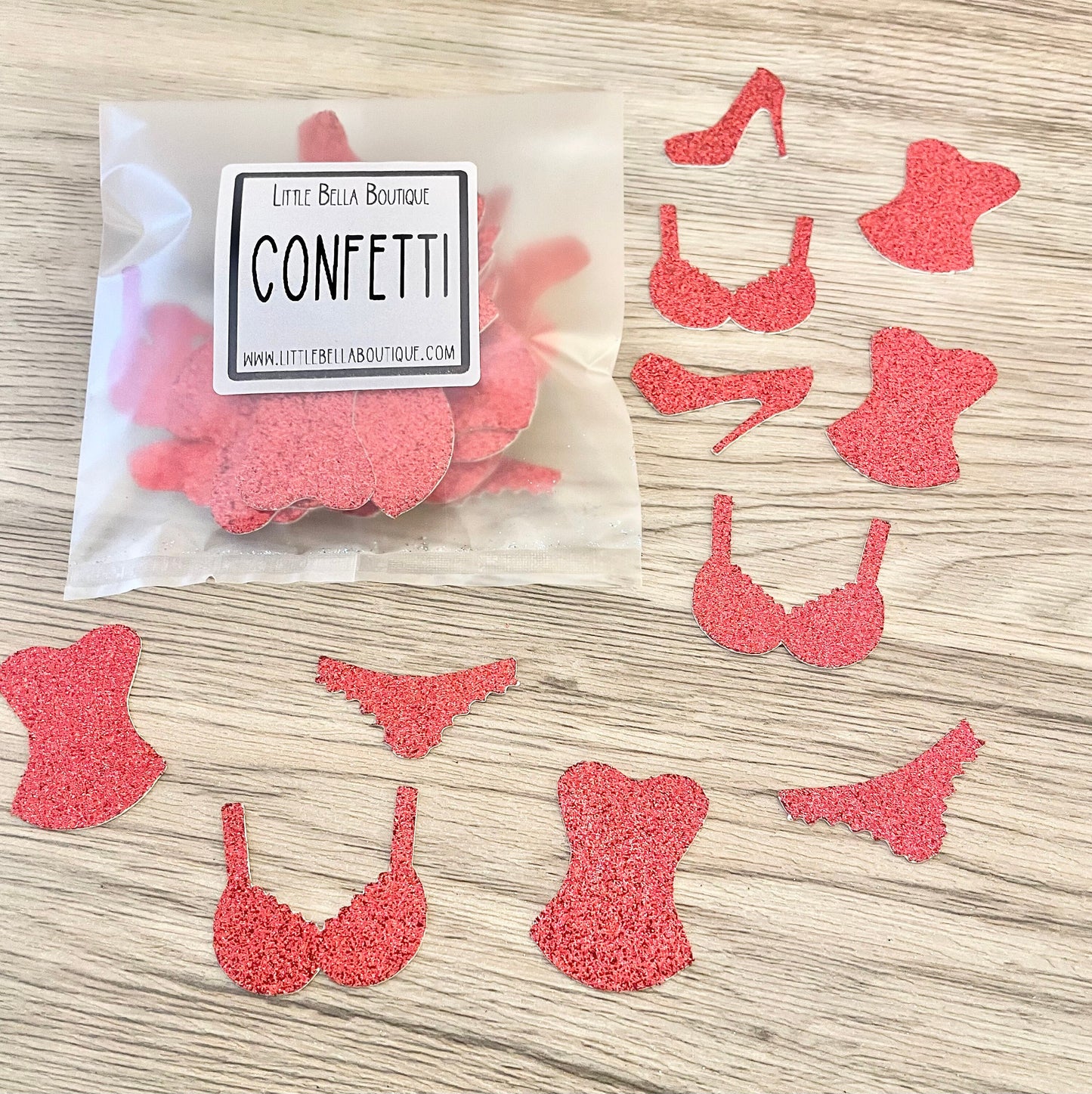 Glitter Lingerie Confetti