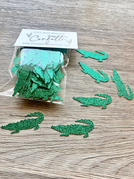 Glitter Alligator Confetti