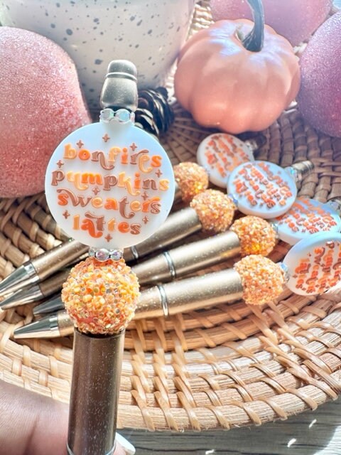 Fall Favorites Beaded Pen